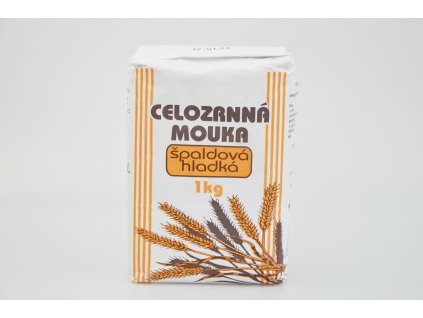 Mouka celozrnná špaldová hladká - Natural 1000g  + Při koupi 12 a více kusů 3% Sleva