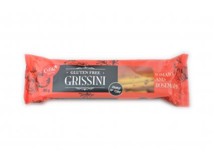 Grissini rajče a rozmarýn - bez lepku - trvanlivé tyčinky 85g  + Při koupi 12 a více kusů 3% Sleva