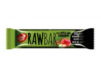 Tyčinka RAWBAR s jablkem a skořicí - vegan - bez lepku - Celita 40g  + Při koupi 12 a více kusů 3% Sleva