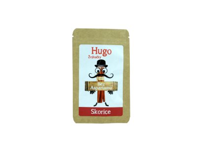 Žvýkačky Skořice bez aspartamu - Hugo 45g + Při koupi 12 a více kusů 3% Sleva