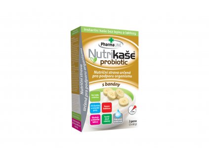 Nutrikaše probiotic s banány - bez lepku - Mogador 3x60g + Při koupi 12 a více kusů 3% Sleva