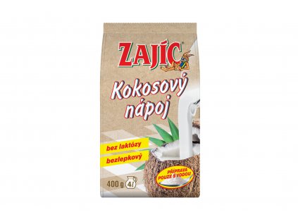 Zajíc - kokosový nápoj - bez lepku a laktózy - Mogador 400g  + Při koupi 12 a více kusů 3% Sleva