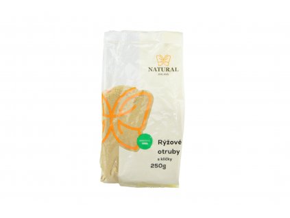 Otruby rýžové s klíčky - Natural 250g  + Při koupi 12 a více kusů 3% Sleva