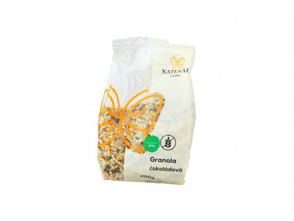 Granola čokoládová bez lepku - Natural 200g  + Při koupi 12 a více kusů 3% Sleva