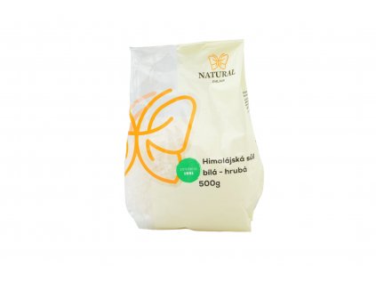 Sůl himalájská bílá hrubá - Natural 500g  + Při koupi 12 a více kusů 3% Sleva