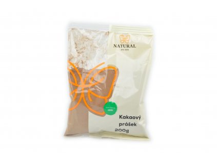 Kakao w proszku nieprażone - Naturalne 200g  + Při koupi 12 a více kusů 3% Sleva