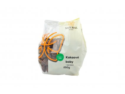 Kakaové boby nepražené - Natural 250g  + Při koupi 12 a více kusů 3% Sleva