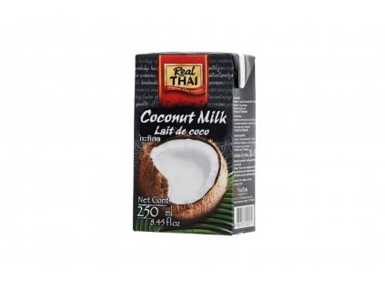 Kokosové mléko 85% extrakt - Real Thai 250ml  + Při koupi 12 a více kusů 3% Sleva