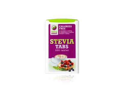 Stevia tablety - 300 tablet - Natusweet 18g  + Při koupi 12 a více kusů 3% Sleva
