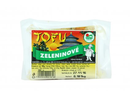 Tofu zeleninové - Sunfood cca 200g  + Při koupi 12 a více kusů 3% Sleva