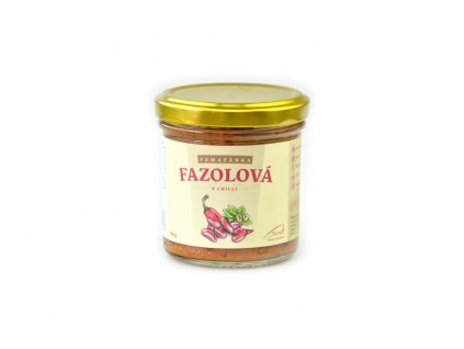 Pomazánka fazolová s chilli - Seneb 140g  + Při koupi 12 a více kusů 3% Sleva