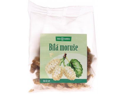 BIO Moruše sušená bílá 100 g – BIO NEBIO