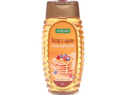 BIO Sirup z agáve světlý 360 ml / 490 g – BIO NEBIO