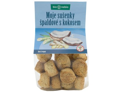 BIO MOJE SUŠENKY kokosové 130 g – BIO NEBIO
