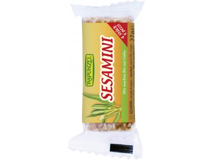 Bio SESAMINI – sezamové plátky RAPUNZEL 27 g  + Při koupi 12 a více kusů 3% Sleva