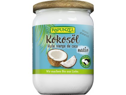 Bio kokosový olej lisovaný za studena RAPUNZEL 400 g  + Při koupi 12 a více kusů 3% Sleva