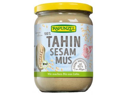 Bio tahini: 100% sezamová pasta RAPUNZEL 500 g  + Při koupi 12 a více kusů 3% Sleva
