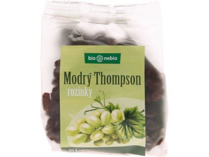 BIO Rozinky Modrý Thompson 200 g – BIO NEBIO