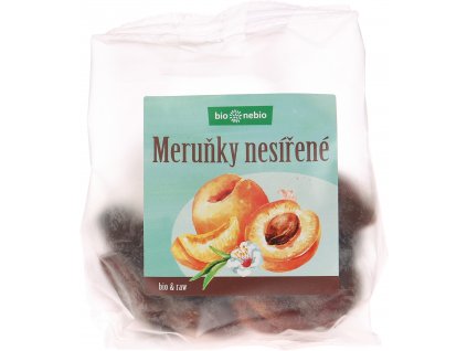 Bio sušené meruňky nesířené bio*nebio 150 g  + Při koupi 12 a více kusů 3% Sleva