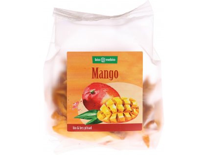 Bio sušené mango plátky bio*nebio 80 g  + Při koupi 12 a více kusů 3% Sleva