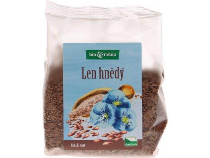 BIO Semínko lněné české 200 g – BIO NEBIO