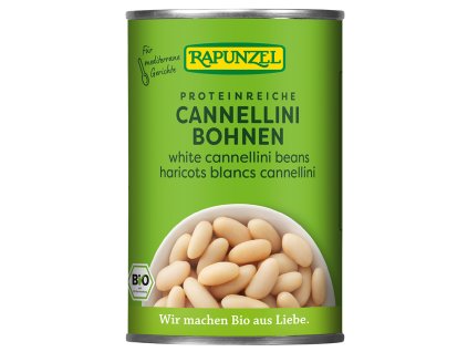 Bio bílé fazole sterilované RAPUNZEL 400 g  + Při koupi 12 a více kusů 3% Sleva