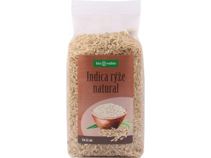 Bio rýže indica natural bio*nebio 500 g  + Při koupi 12 a více kusů 3% Sleva