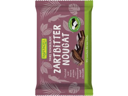 Bio hořká čokoláda s nugátem RAPUNZEL 100 g  + Při koupi 12 a více kusů 3% Sleva
