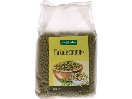 Bio fazole mungo bio*nebio 500 g  + Při koupi 12 a více kusů 3% Sleva