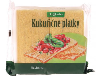 Bio kukuřičné plátky křupavé bio*nebio 100 g  + Při koupi 12 a více kusů 3% Sleva