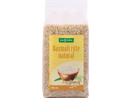 Bio rýže basmati natural bio*nebio 500 g  + Při koupi 12 a více kusů 3% Sleva