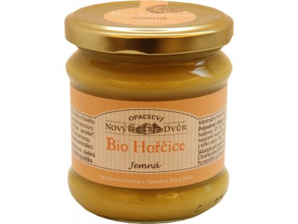 Mild mustard 205 g BIO LABORA
