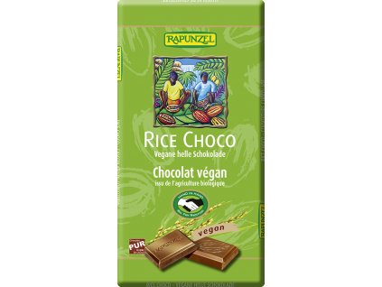 Bio rýžová čokoláda RAPUNZEL 100 g  + Při koupi 12 a více kusů 3% Sleva