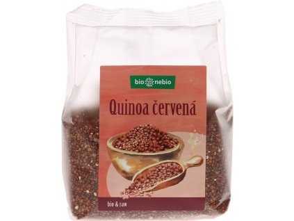 Bio quinoa červená bio*nebio 250 g  + Při koupi 12 a více kusů 3% Sleva