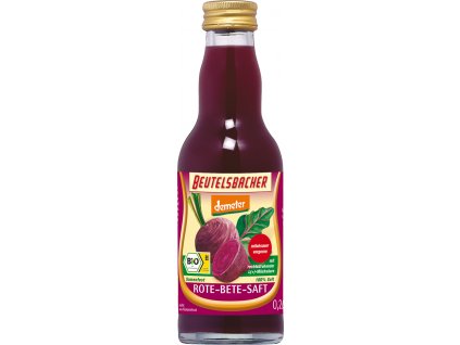 Sok z buraków fermentowany kwasem mlekowym ekologiczny Beutelsbacher 0,2 l  + Při koupi 12 a více kusů 3% Sleva