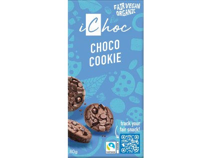 Bio vegan chocolate cookie iChoc 80 g