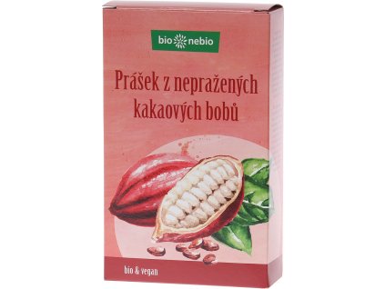 Prášok z nepraženého kakaa 150 g BIO BIO NEBIO