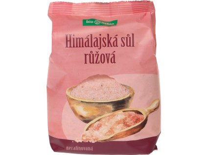 Himálajská růžová sůl bio*nebio 500 g  + Při koupi 12 a více kusů 3% Sleva