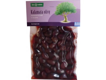 Bio kalamata olivy v nálevu bio*nebio 280 g  + Při koupi 12 a více kusů 3% Sleva