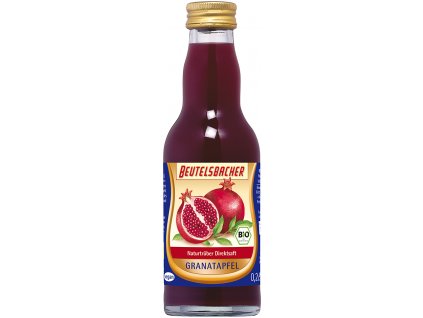 Organic pomegranate juice 100% Beutelsbacher 0.2 l