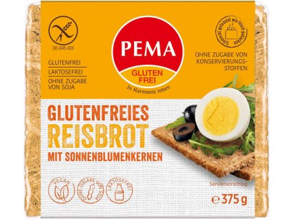 Gluten-free rice bread 375 g PEMA
