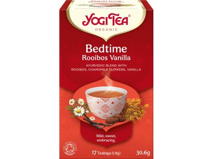 Bio Čas ke spánku Rooibos Vanilka Yogi Tea 17 x 1,8 g  + Při koupi 12 a více kusů 3% Sleva