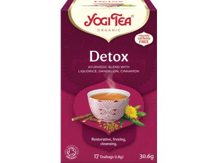 Bio Detox Yogi Tea 17 x 1,8 g  + Při koupi 12 a více kusů 3% Sleva