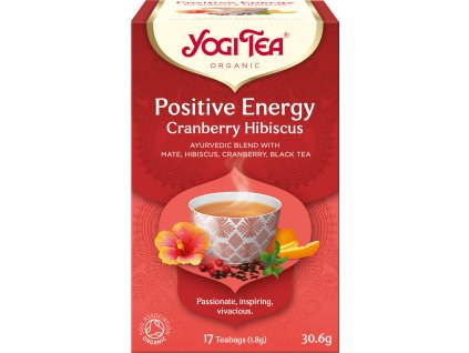 Bio Positivní energie Yogi Tea 17 x 1,8 g  + Při koupi 12 a více kusů 3% Sleva