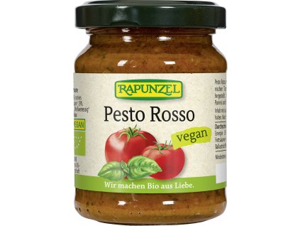 Bio pesto rosso RAPUNZEL 120 g  + Při koupi 12 a více kusů 3% Sleva