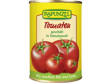 Bio rajčata loupaná RAPUNZEL 400 g  + Při koupi 12 a více kusů 3% Sleva