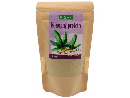 Bio konopný protein bio*nebio 150 g  + Při koupi 12 a více kusů 3% Sleva