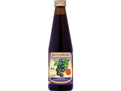 Bio Johannisbeersaft 100% Beutelsbacher 0,33 l  + Při koupi 12 a více kusů 3% Sleva