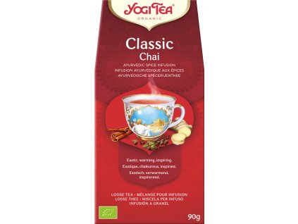 Bio Classic Chai sypaný Yogi Tea 90 g  + Při koupi 12 a více kusů 3% Sleva