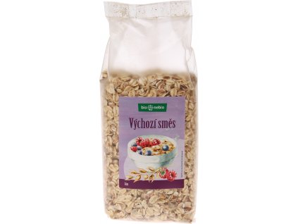 BIO Směs vloček a semínek Výchozí 350 g – BIO NEBIO